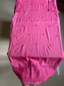 NEW💞 FASHOR Pink Embroidered Kurti💞
