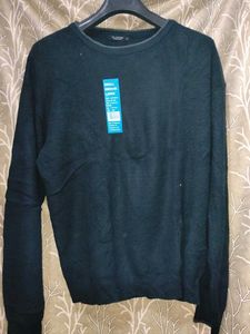 Stylish Black Pullover Sweater