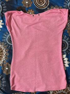 Pink Embellished Top