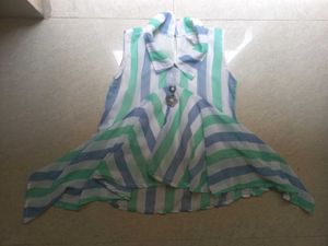 Combo Of Crop Shirt + Top