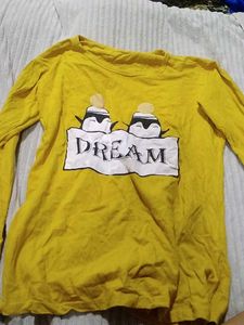 Yellow Full Sleeve Tee