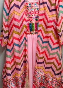 Indo-western Gown With Jacket