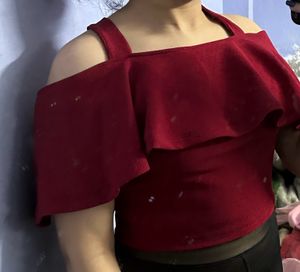 💥30 Rs.Off💥 Sexy Maroon Top