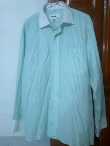 Striped Mint Green Shirt