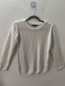 Annabelle White Sweater