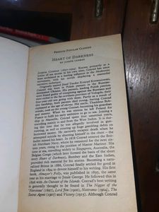 Classic, Heart Of Darkness By Joseph Conrad