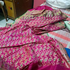 beautiful Banarasi new saree ... party wear