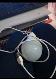 Blutooth Speaker With Color Changer + Usb Led Bulb
