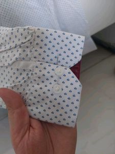 Peter England White Shirt