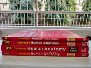 BD CHAURASIA anatomy Set Of 4 Volumes