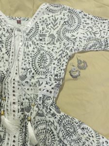 White Short Kurti