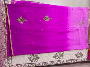 Elegant Pink Saree