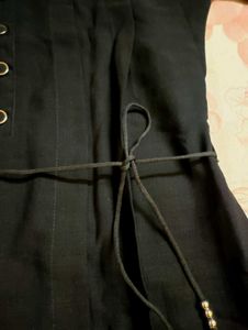 Black Kurti with Bell Sleeves