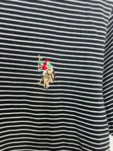 US POLO ASSN MEN BLACK AND WHITE T SHIRT