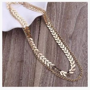 Leaf 2-Layer chain |Elegant,Nature-Inspired Design