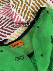 Bright Green Top