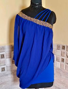 Size S/M 🎁Buy 2 Get 1 Free 🎁One-Shoulder Dress
