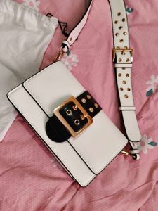 Miraggio Adrianne Metal Buckle Crossbody Bag