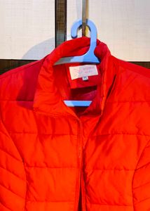 Red Quilted Jacket