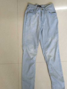 Light Blue Washed Out Skinny Jeans