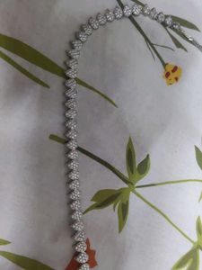 Elegant Silver hip chain