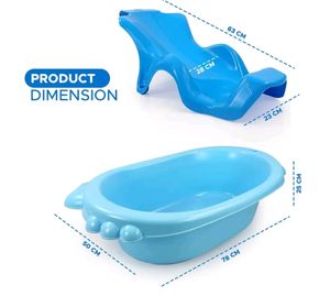 Anti Slip Plastic Bathtub With Bath Sling