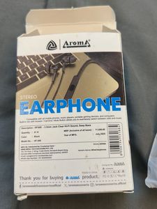 Aroma HF-508 Black Earphones