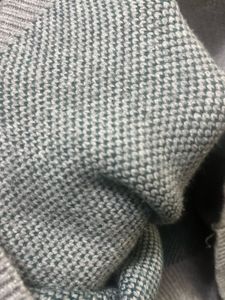 Argyle Pattern Grey Pullover