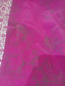 Pink Patterned Ethnic Saree