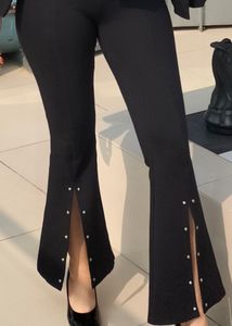Black Flare Pants