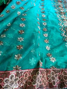 Heavy New Lahenga Style Saree