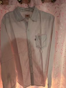 Levi's White Casual Shirt