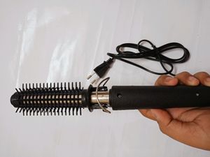 2 In 1 Hair Brush Straightener &amp; Curler ❤️😍