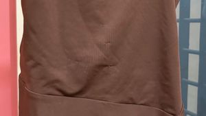 Brown Sleeveless Top