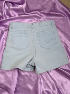 Light Wash Denim Shorts