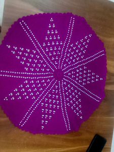 Purple Decorative Table Topper