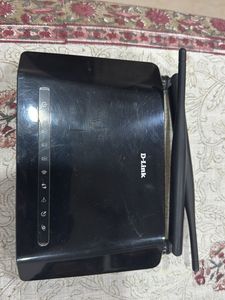 D-Link N300 Adsl2 Router With Full Accessories