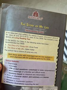 The Story of My Life - Class 10