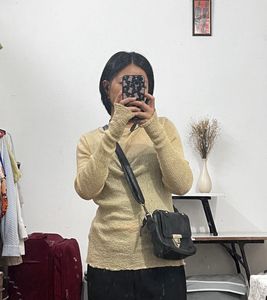 Black Leather Sling Bag