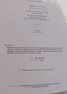Microeconomics For Class 12th