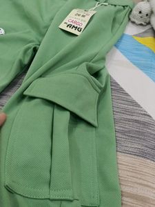 Trendy Green Cargo Pants