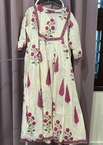 Floral Print Kurta
