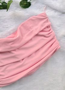 Zara Bustier Corset Pink Top
