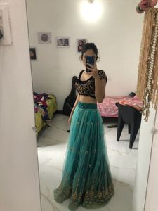 Blue Lehenga Choli