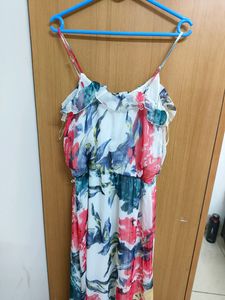 Printed Long Dress