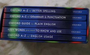 OXFORD ENGLISH LANGUAGE BOOKS - SET OF 5