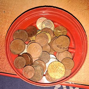 50 Coins Of Euro Cents
