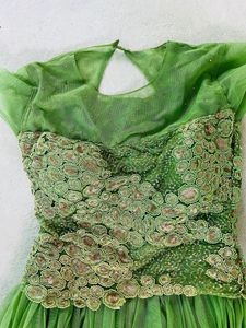 BEAUTIFUL Green Heavy Gown