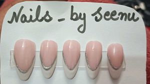 Elegant French Tip Nail Design