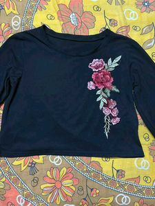 Black Crop Tops